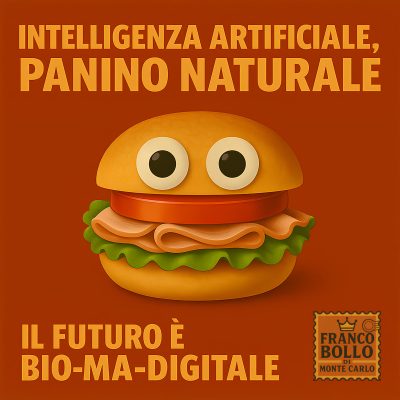 Intelligenza Artificiale, Panino Naturale Copertina